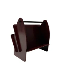 Art Deco Amsterdamse School Magazine Rack by Paul Bromberg, 1920s